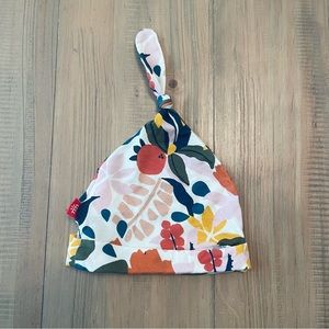 Magnetic Me Baby 0-3M Beanie Hat Floral Orange Pink Navy Green Modal Spandex